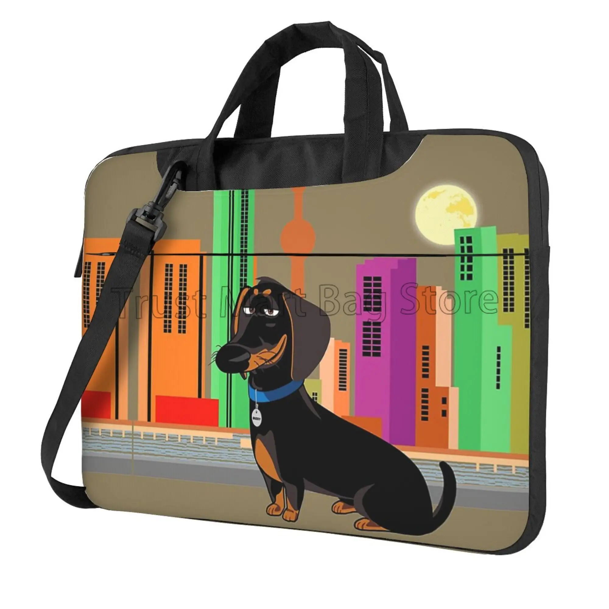 Tablet Accessories Bag - Dachshund طباعة حقيبة حمل الكمبيوتر المحمول