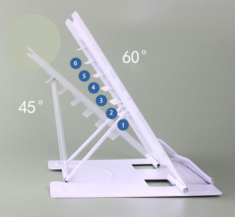 Tablet Reading Accessories - حامل كتب معدني محمول قابل للتعديل