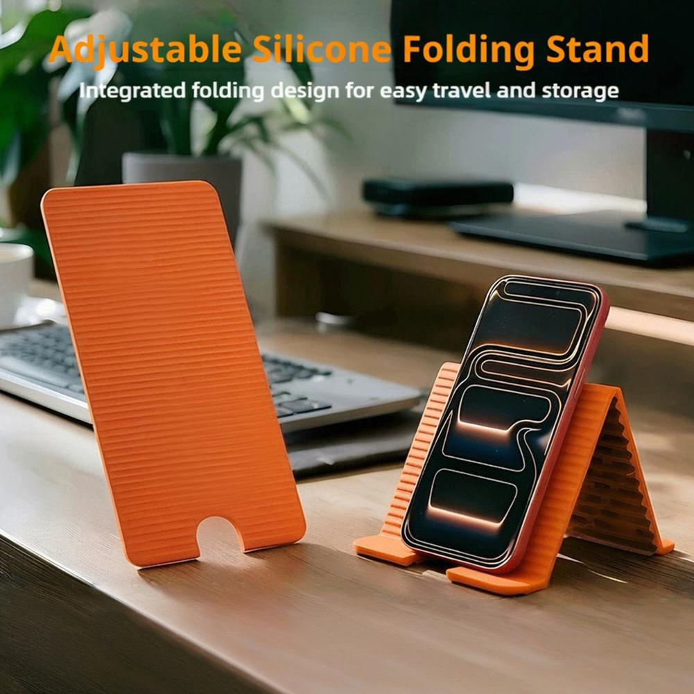 Laptop Tablet Accessories - حامل هاتف مرن قابل للطي من