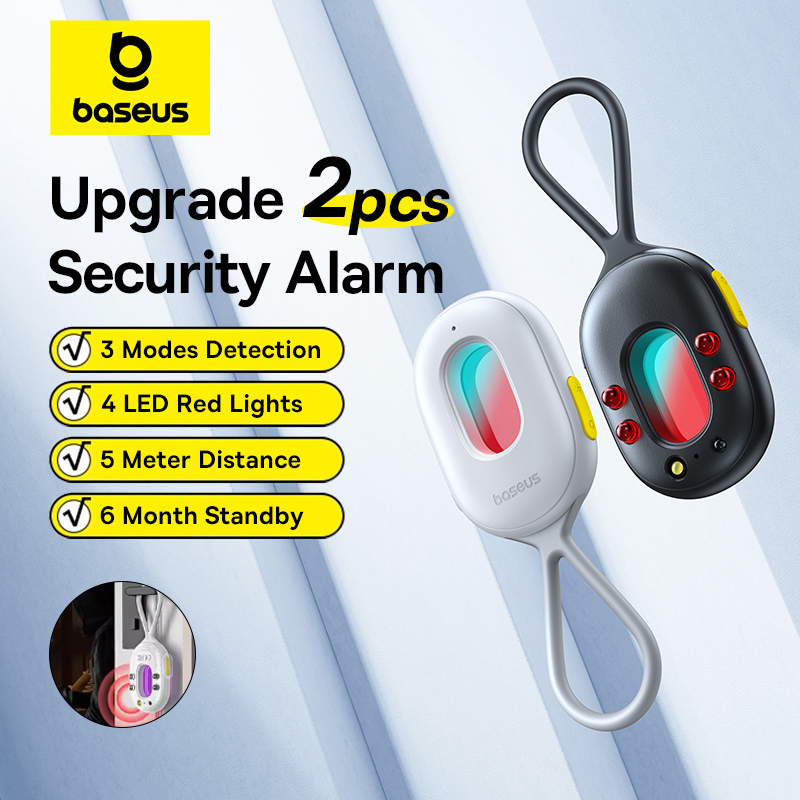 Accessories For Android Tablet - Baseus 2 قطعة كاشف إنذار الأمن
