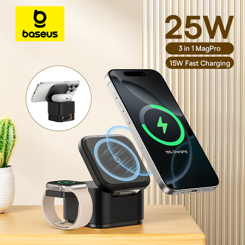 Accessories For Android Tablet - Baseus 3 في 1 حامل شاحن