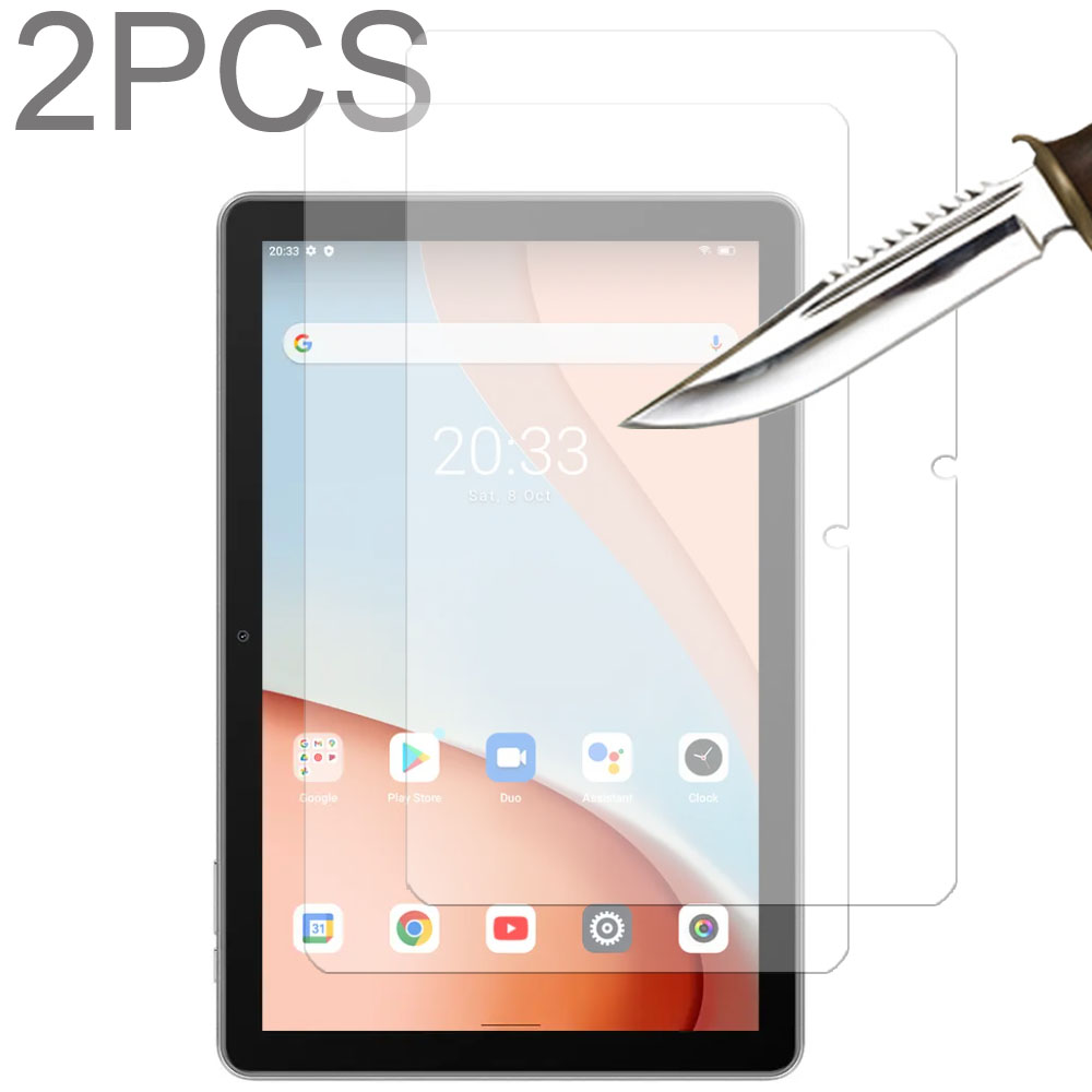Blackview Tablet Accessories - 2 قطعة واقي للشاشة الزجاجية لـ