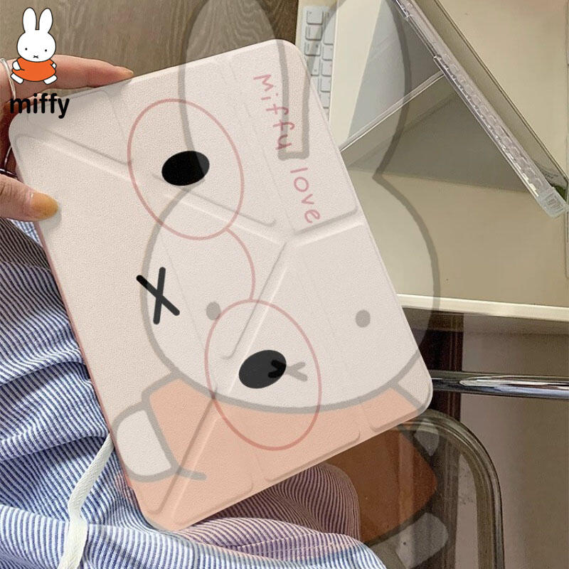 Fire Tablet Accessories - حافظة حماية للكمبيوتر اللوحي Miffy Ipad