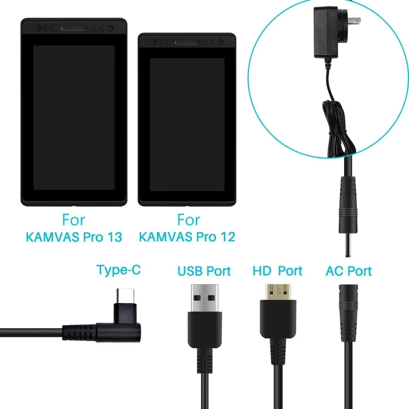 كابل 3 في 1 طراز CB01 متوافق ف - مراجعة Huion Tablet Accessories وسعره