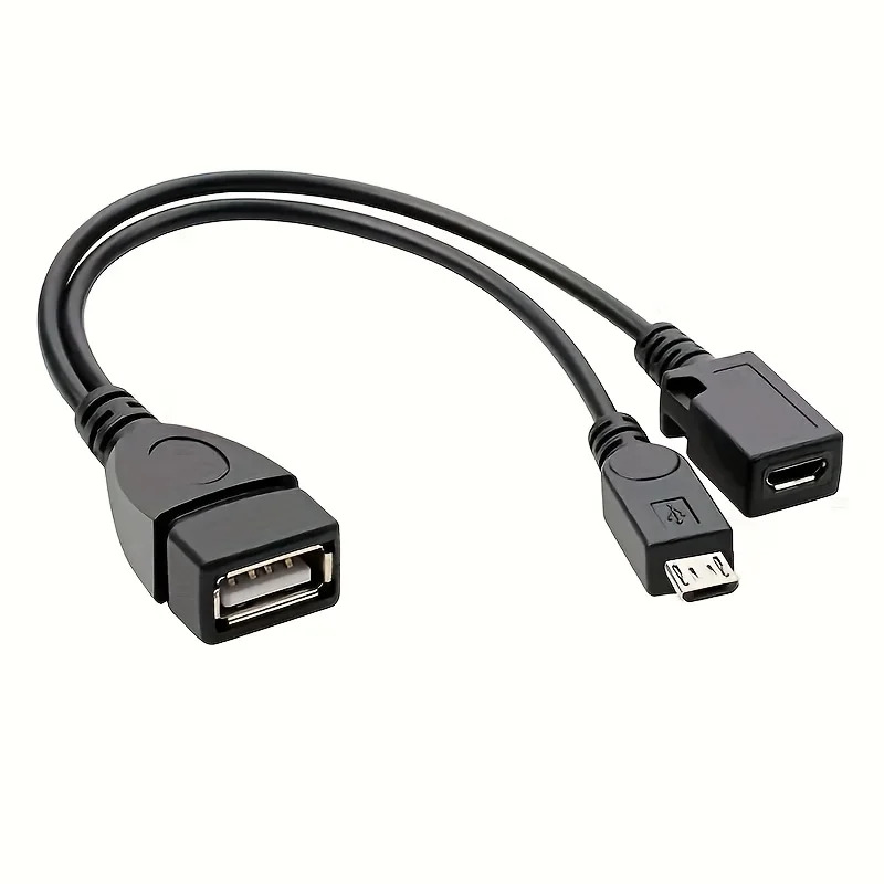 محول مقسم OTG USB إلى Micro US - مراجعة Fire Tablet Accessories وسعره