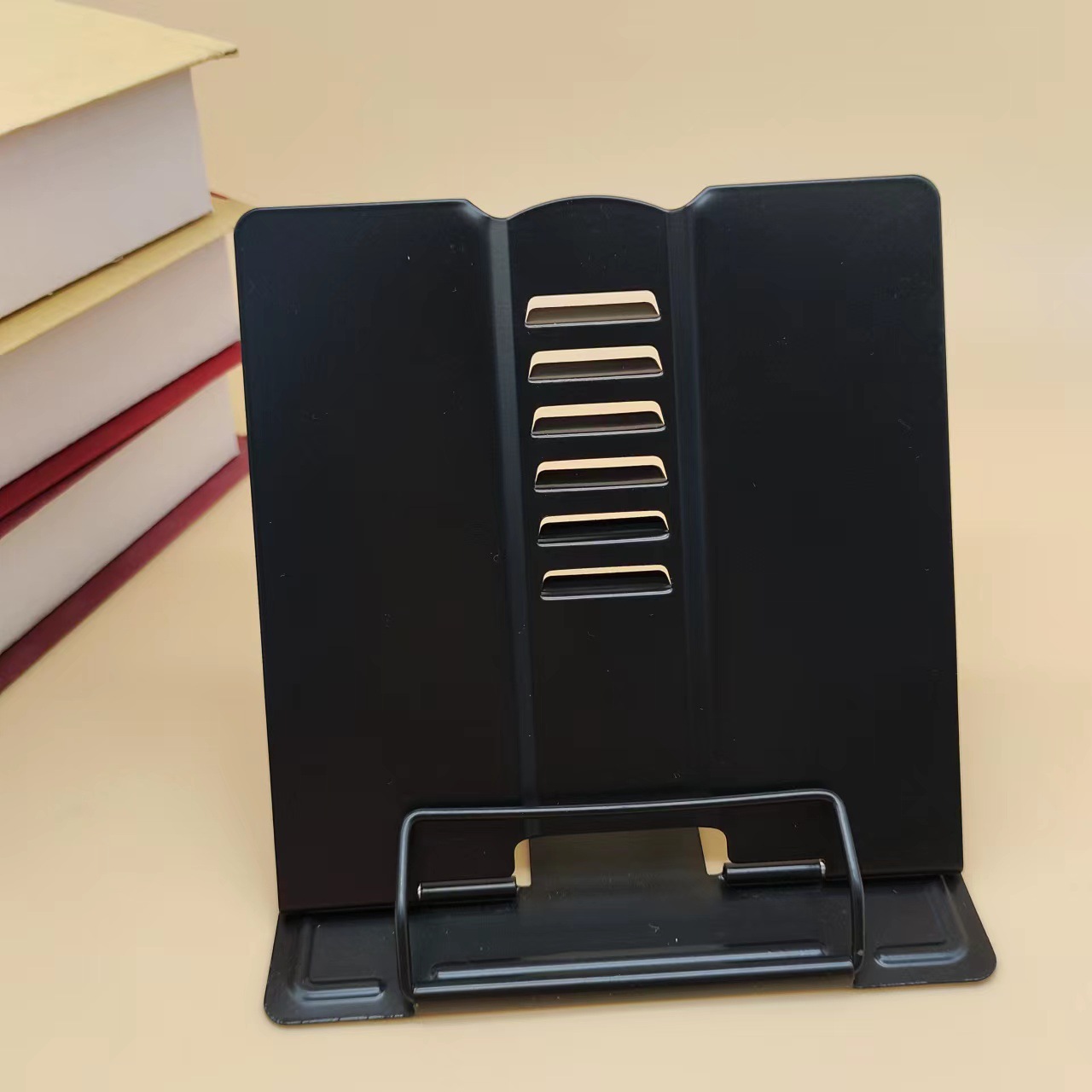 حامل كتب معدني محمول قابل للتع - مراجعة Tablet Reading Accessories وسعره