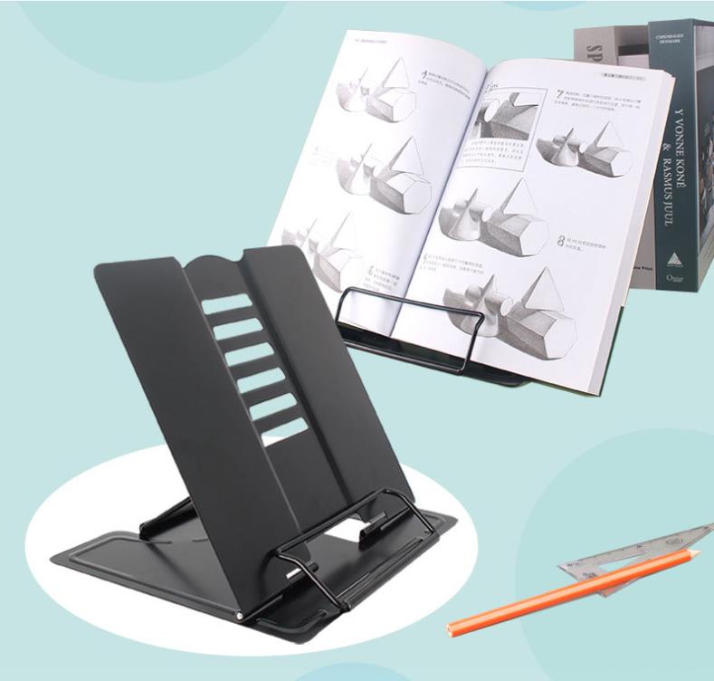 حامل كتب معدني محمول قابل للتع - مراجعة Tablet Reading Accessories وسعره
