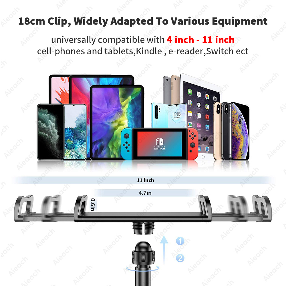 معقوفة اللوحي جبل حامل للسرير  - مراجعة Xiaomi Tablet Accessories وسعره