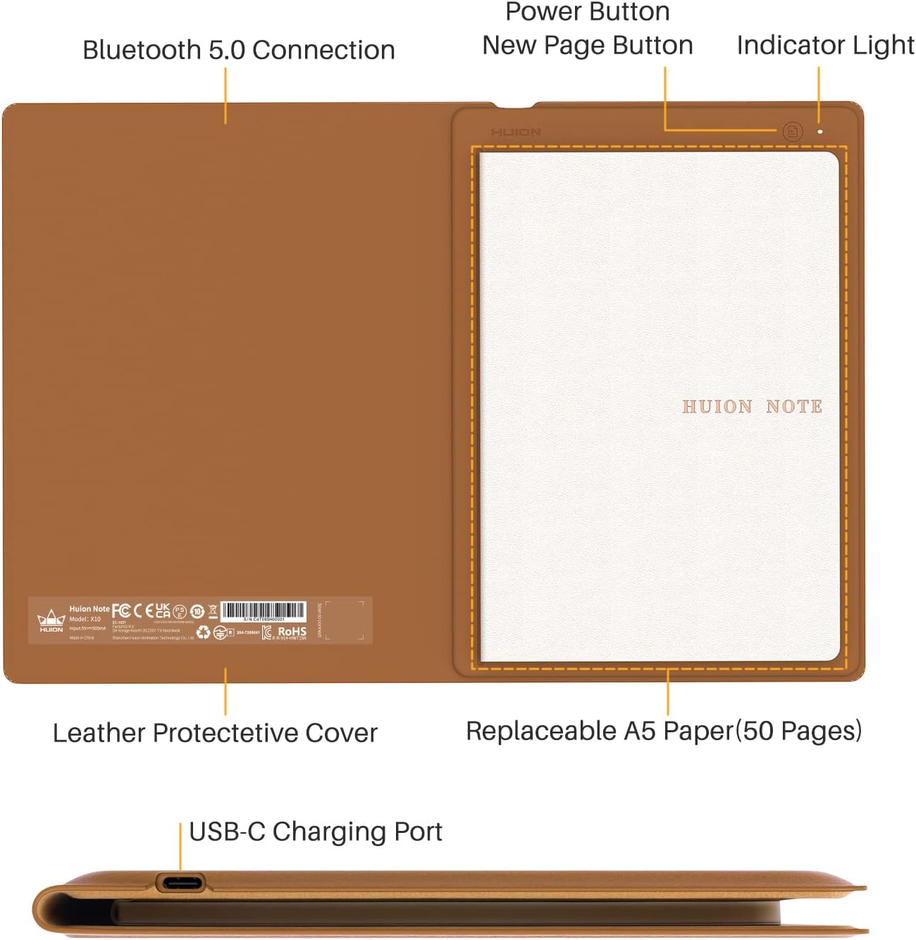 huion note 2 em 1 دفتر الكتابة - مراجعة Huion Tablet Accessories وسعره