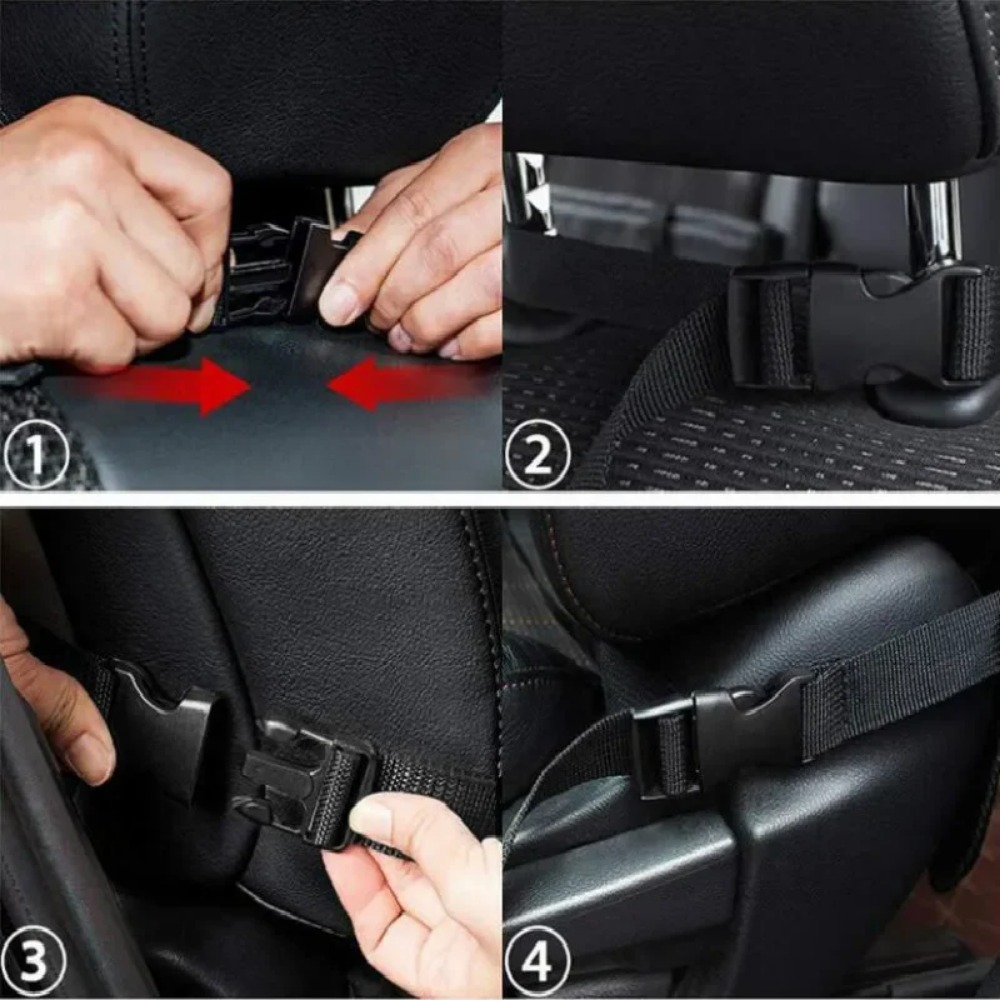 منظم خلفي لمقعد السيارة 9 جيوب - مراجعة Tablet Accessories Bag وسعره