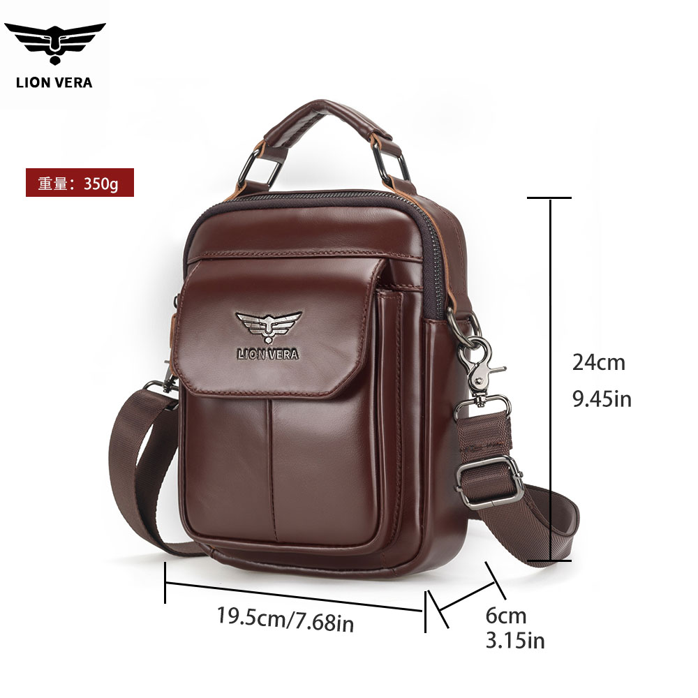 حقيبة كتف رجالية من الجلد الطب - مراجعة Tablet Accessories Bag وسعره