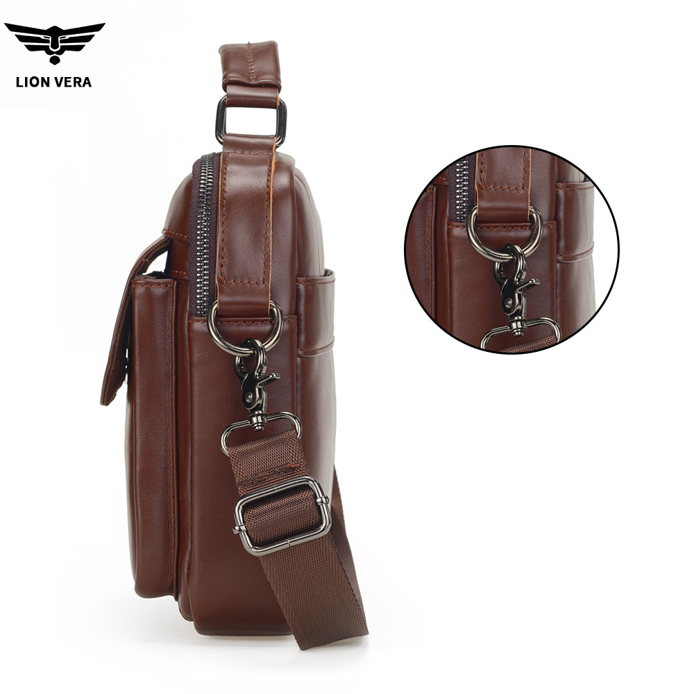 حقيبة كتف رجالية من الجلد الطب - مراجعة Tablet Accessories Bag وسعره