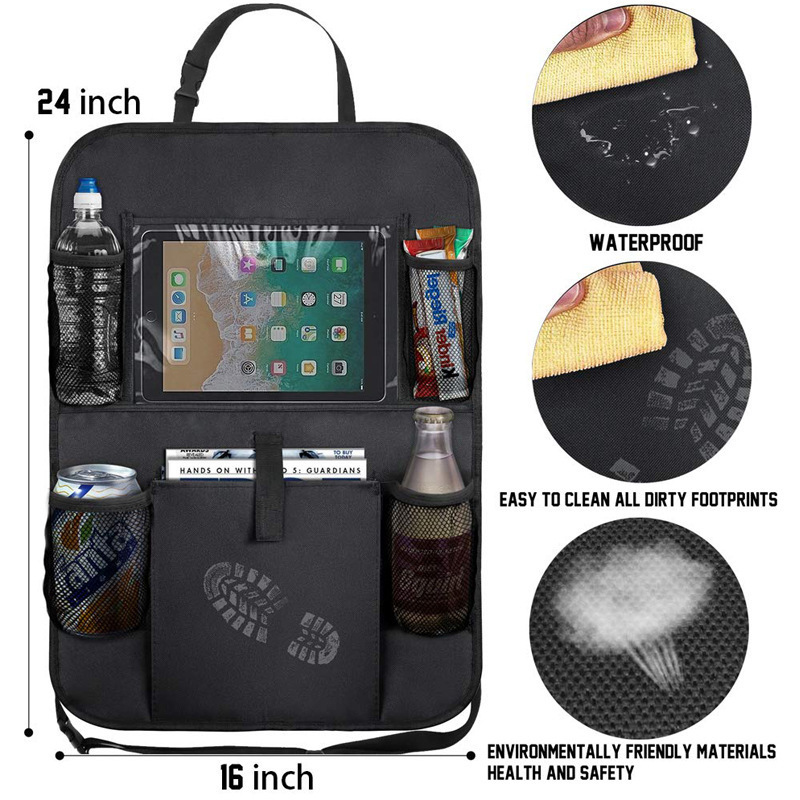 منظم المقعد الخلفي للسيارة مع  - مراجعة Tablet Accessories Bag وسعره