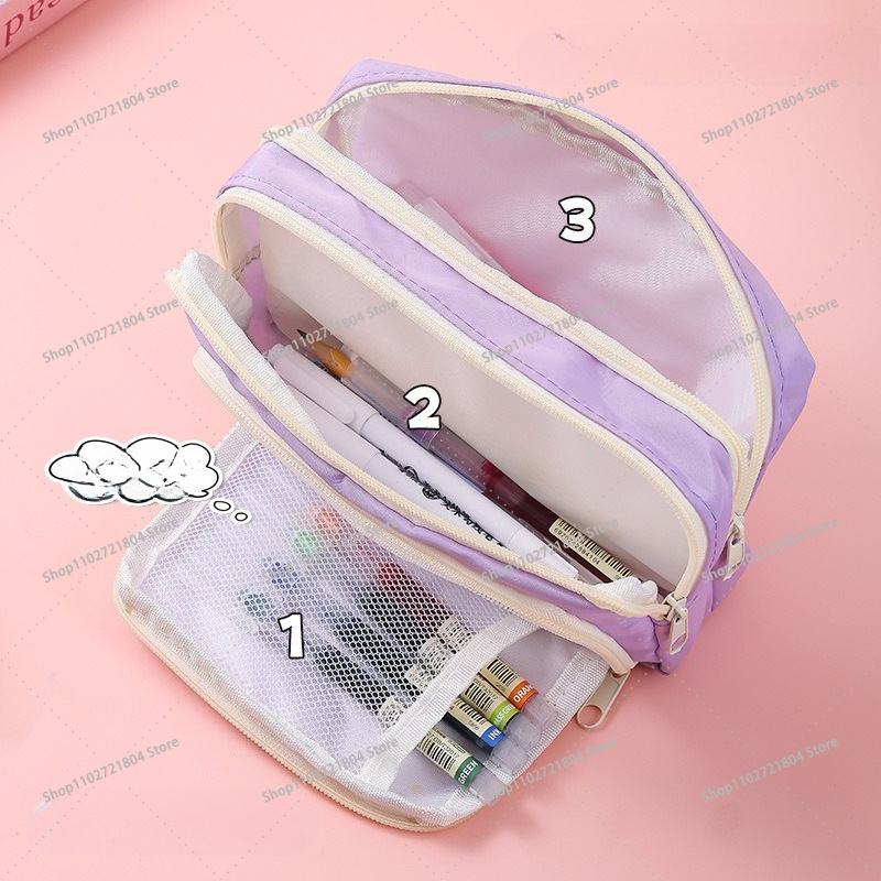 حقيبة أقلام قماشية كبيرة السعة - مراجعة Case With Pencil Holder وسعره