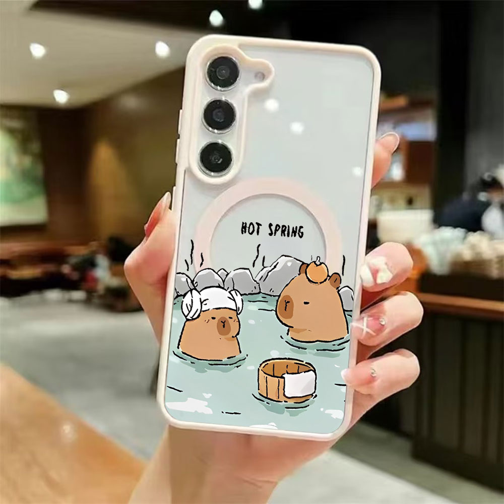 غطاء هاتف مغناطيسي شفاف ملون ل - مراجعة Samsung Galaxy S25 وسعره