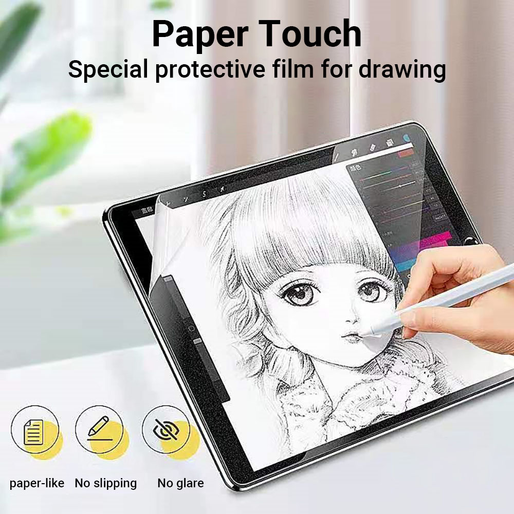 3 قطعة ورقة يشعر مثل واقي الشا - مراجعة Samsung Tablet S10 Accessories وسعره