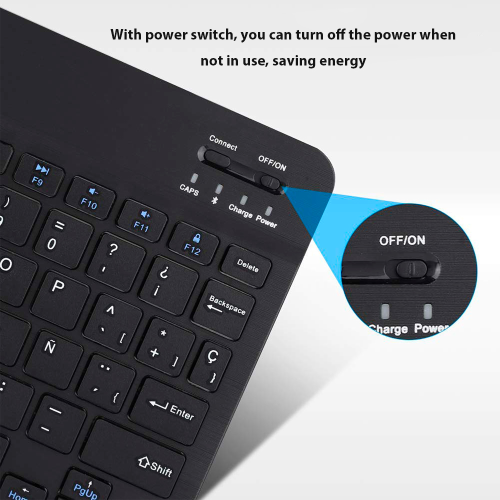لوحة مفاتيح لاسلكية بلوتوث لأج - مراجعة Accessories For Android Tablet وسعره