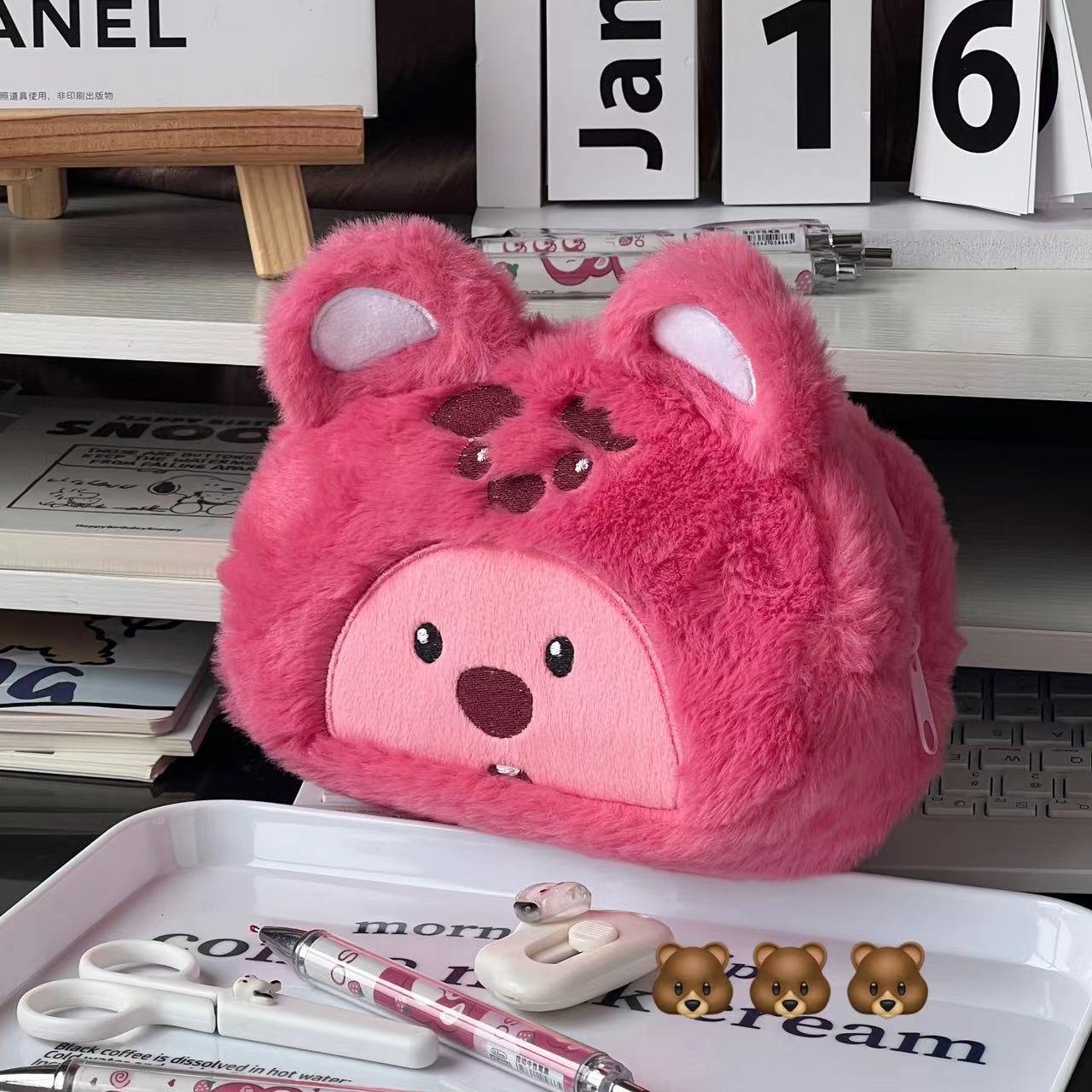 حقيبة أقلام كرتونية من القطيفة - مراجعة Case With Pencil Holder وسعره