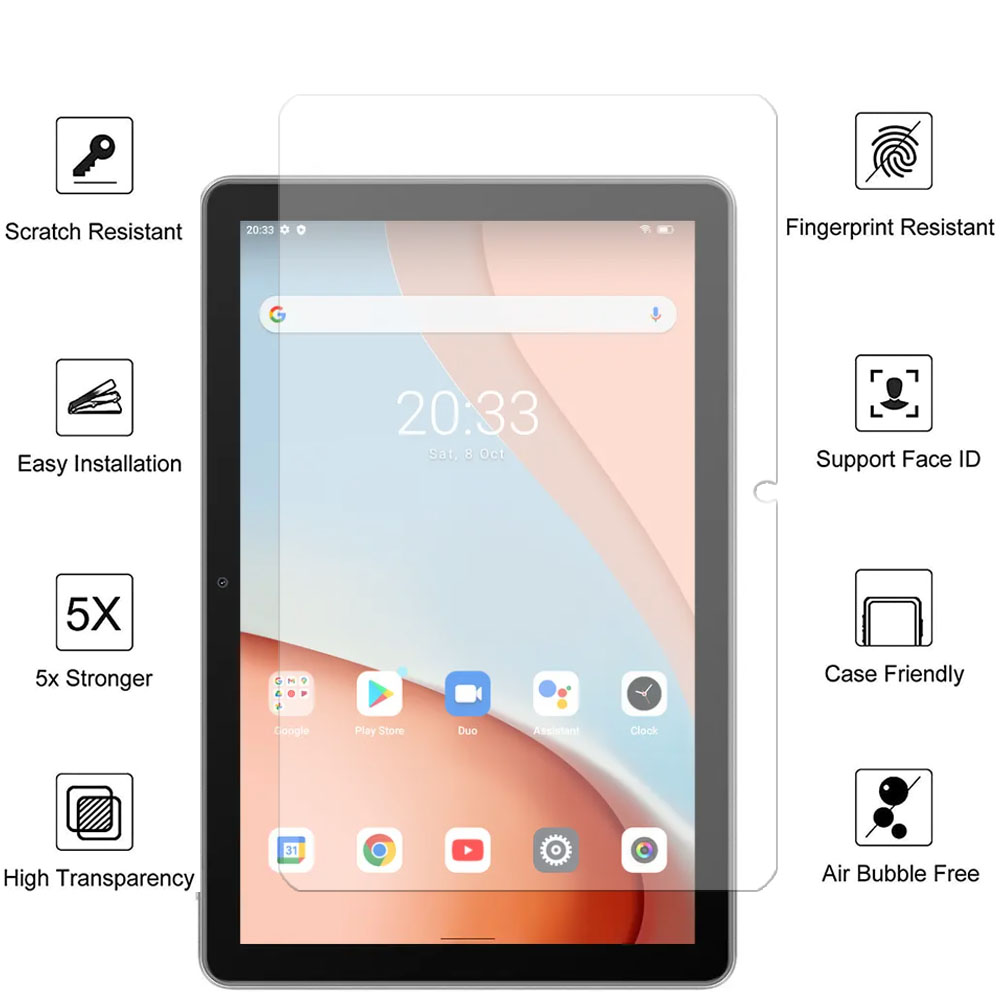 2 قطعة واقي للشاشة الزجاجية لـ - مراجعة Blackview Tablet Accessories وسعره